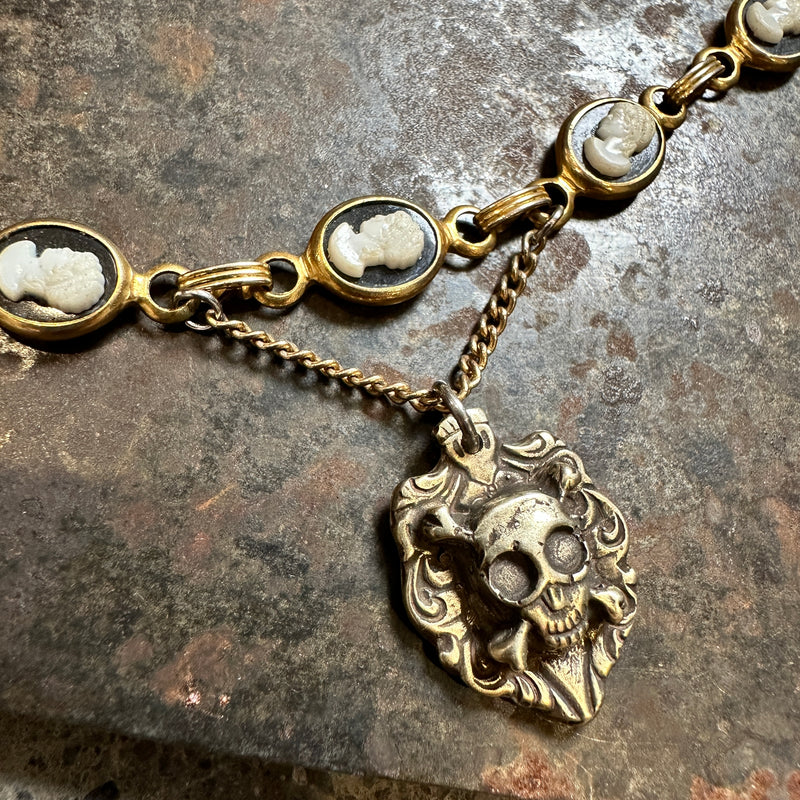 Not Your Gramma’s Cameo Necklace