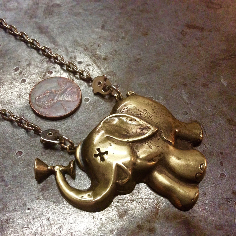 Drunken Elephant Necklace - Heyltje Rose Shop