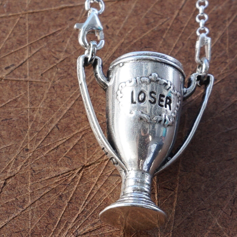 Loser Trophy Necklace - Heyltje Rose Shop